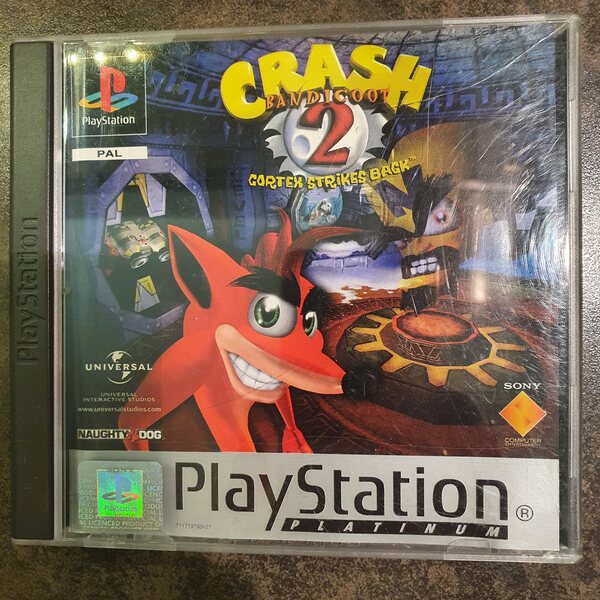 PS1 Crash Bandicoot 2: Cortex Strikes Back (CIB)