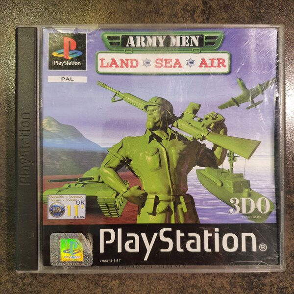 PS1 Army Men: Land, Sea, Air (CIB)