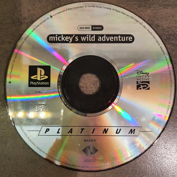 PS1 Mickey's Wild Adventure (L)