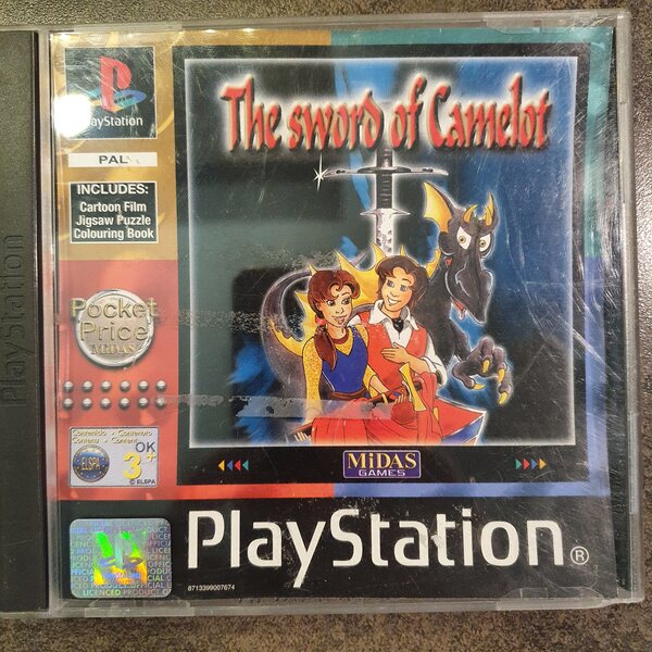 PS1 The Sword of Camelot (CIB)