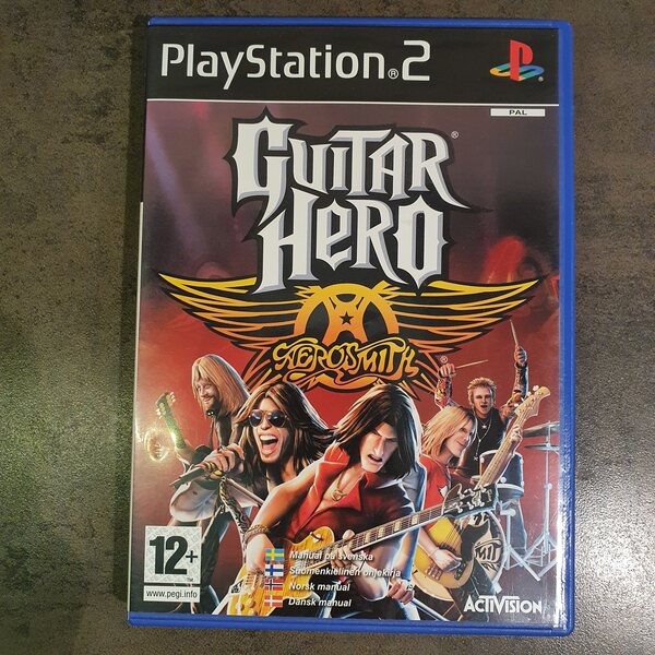 PS2 Guitar Hero: Aerosmith (CIB)