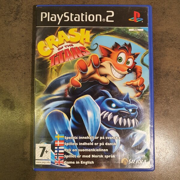 PS2 Crash of the Titans (CIB)