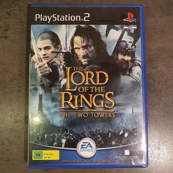 PS2 The Lord of the Rings: The Two Towers (CIB)
