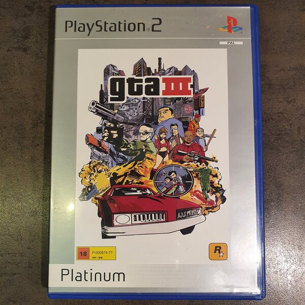 PS2 Grand Theft Auto III (GTA) (CIB)