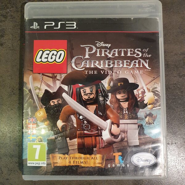PS3 LEGO Disney Pirates of the Caribbean The Video Game (CIB)