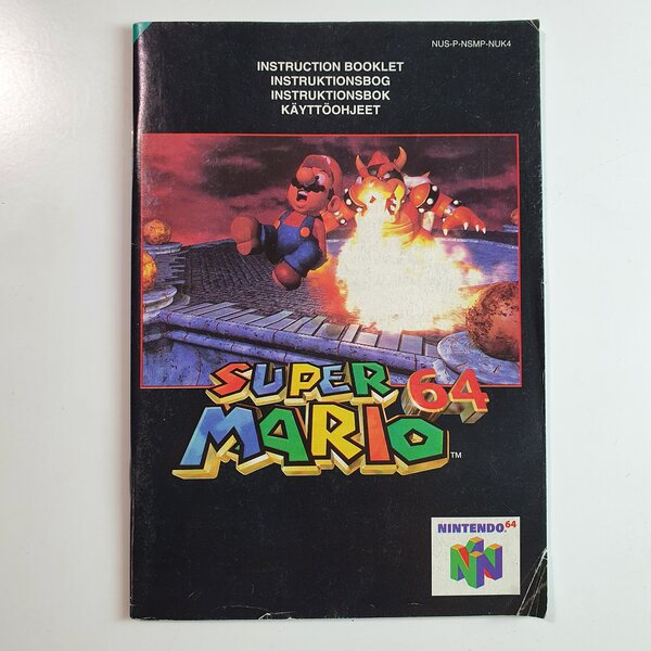 Manuaali: Super Mario 64