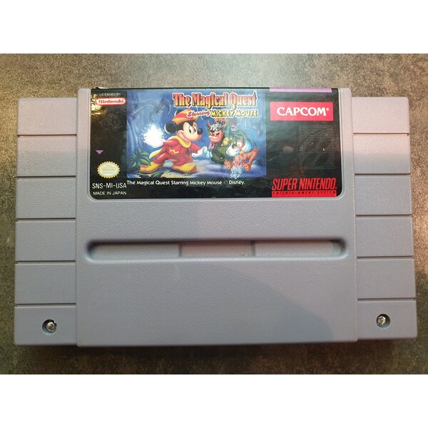 SNES The Magical Quest Starring Mickey Mouse (L)