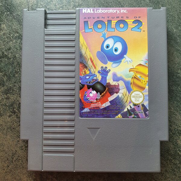 NES Adventures of Lolo 2 (L)