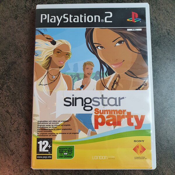 PS2 Singstar Summer Party (CIB)