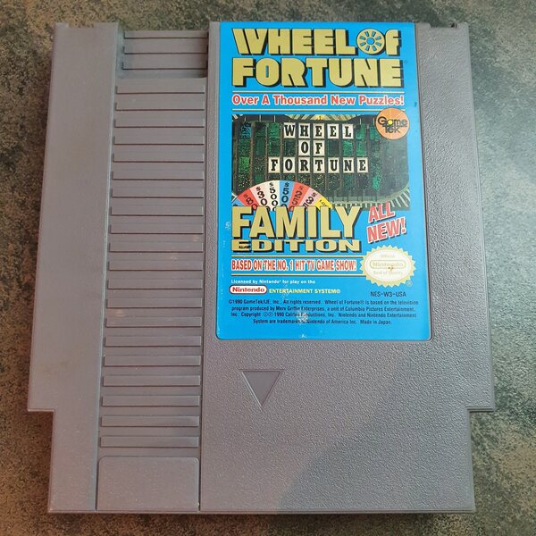 NES Wheel of Fortune (L)