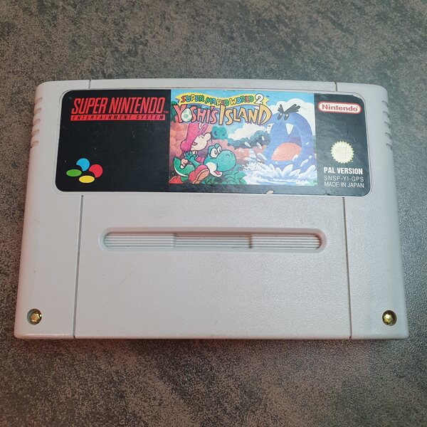 SNES Super Mario World 2 Yoshi's Island (L)