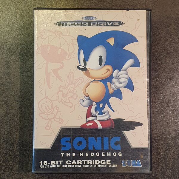 SMD Sonic The Hedgehog (B) | Sega Mega Drive | Suomen Retropelitarvike