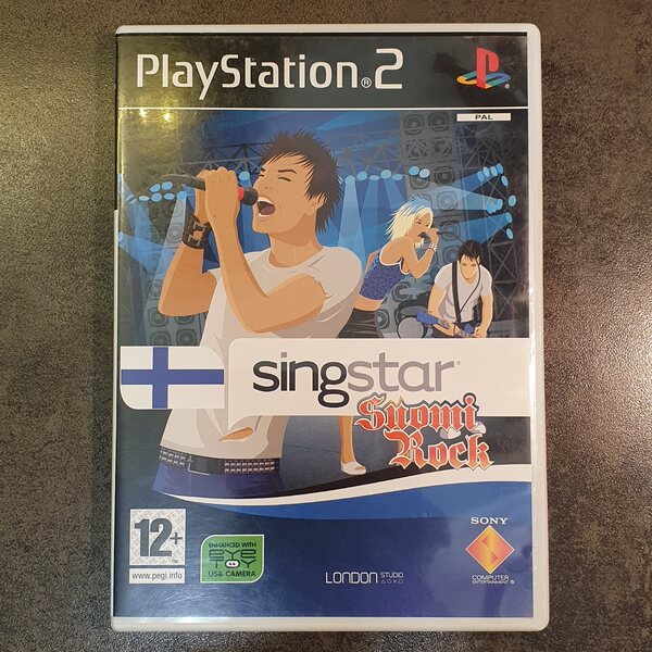 PS2 Singstar SuomiRock (CIB)