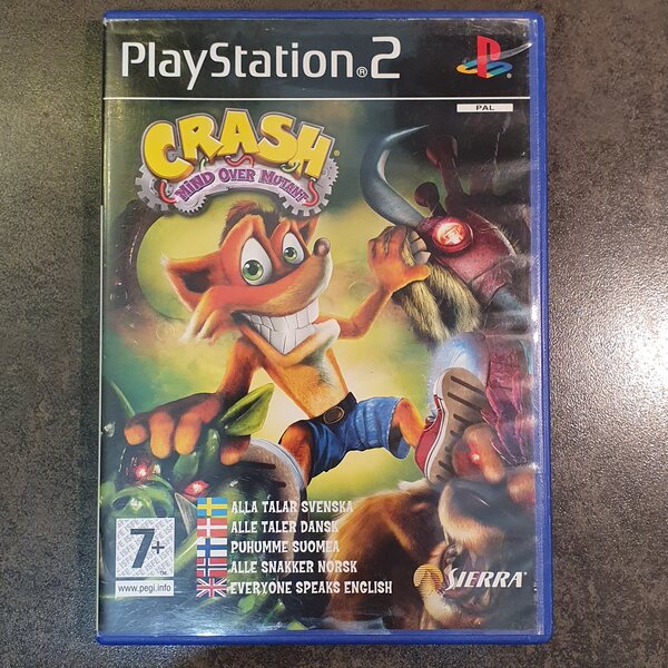 PS2 Crash Mind Over Mutant (CIB)