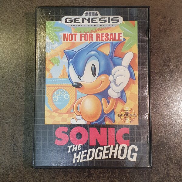 SG Sonic the Hedgehog [Not for resale] (CIB)