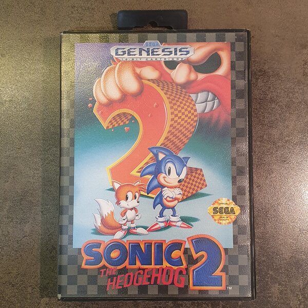 SG/SMD Sonic The Hedgehog 2 (B) | Sega Genesis | Suomen ...