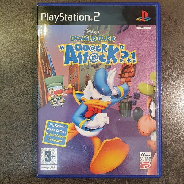 PS2 Donald Duck Quack Attack (CIB)