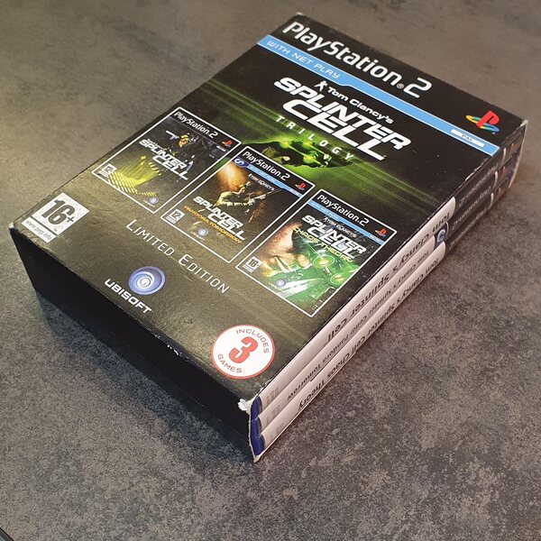 PS2 Splinter Cell Trilogy (CIB)