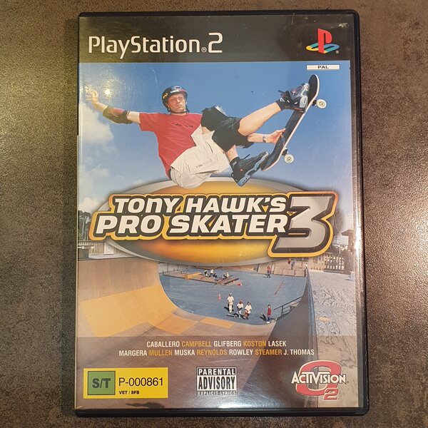 PS2 Tony Hawk's Pro Skater 3 (CIB)