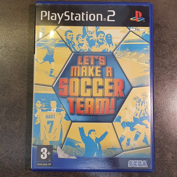 PS2 Let's Make a Soccer Team! (CIB)