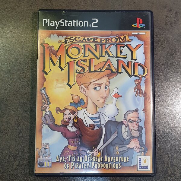 PS2 Escape from Monkey Island (CIB)