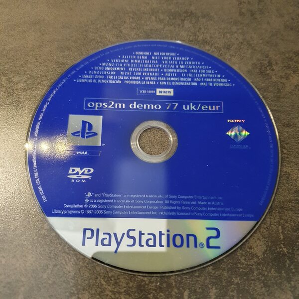 PS2 OPS2M Demo 77 (L)