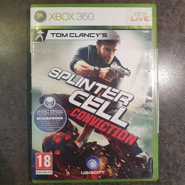 Xbox 360 Splinter Cell: Conviction (CIB)