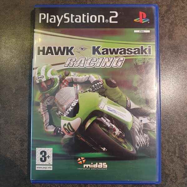 PS2 HAWK Kawasaki Racing (CIB)