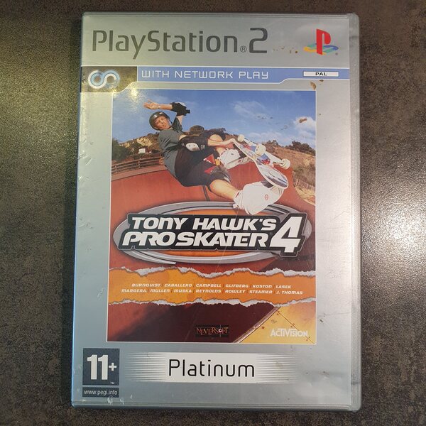 PS2 Tony Hawk's Pro Skater 4 (CIB)