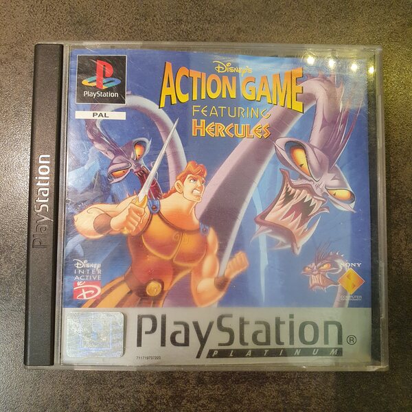 PS1 Disney's Action Game Featuring Hercules (CIB)