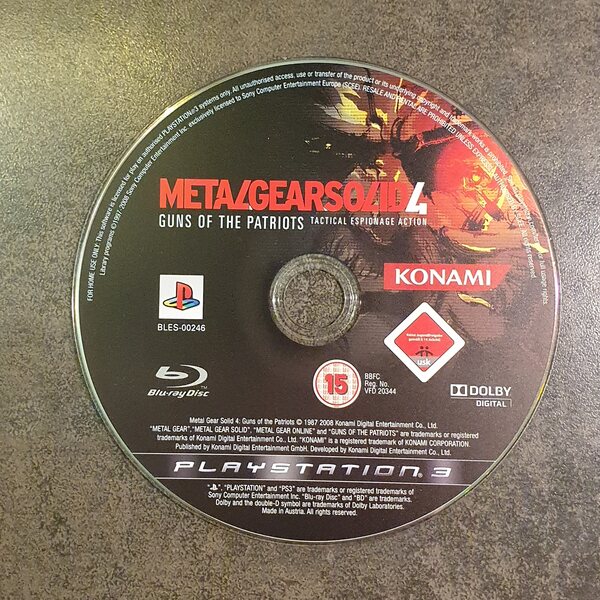 PS3 Metal Gear Solid 4: Guns of the Patriots (L)