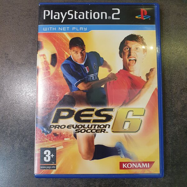 PS2 Pro Evolution Soccer 6 (PES 6) (CIB)