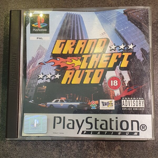 PS1 Grand Theft Auto - GTA (B)