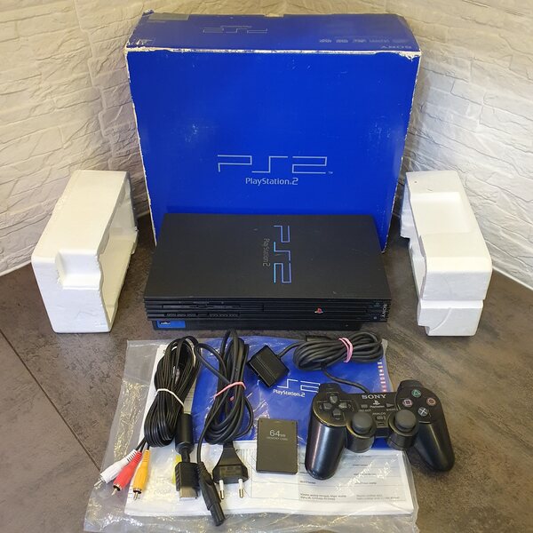 Playstation 2 konsoli (CIB) (takuu 6kk)