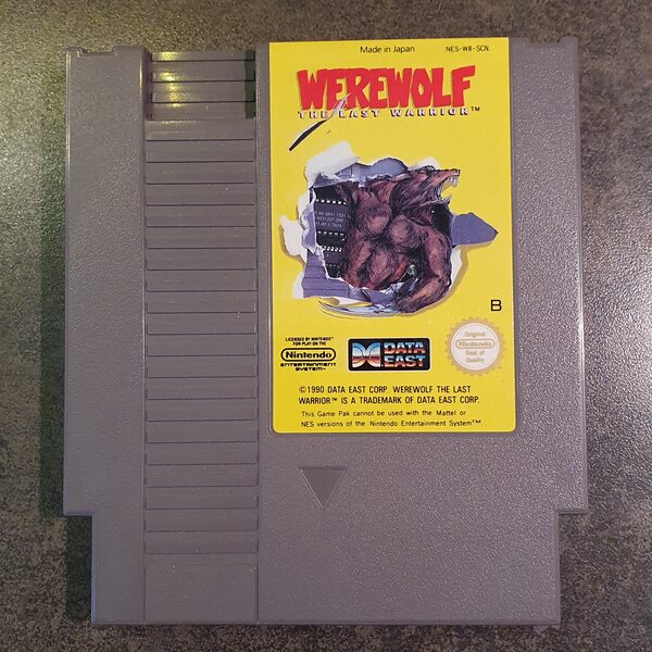 NES Werewolf the Last Warrior (L)