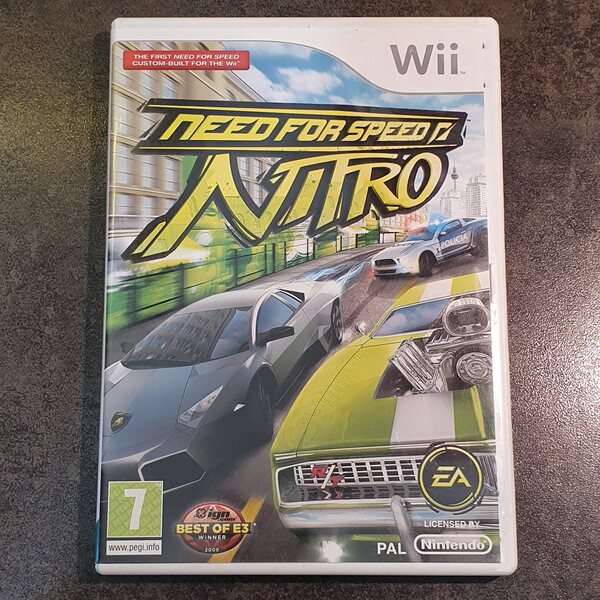 Wii Need for Speed Nitro (CIB)