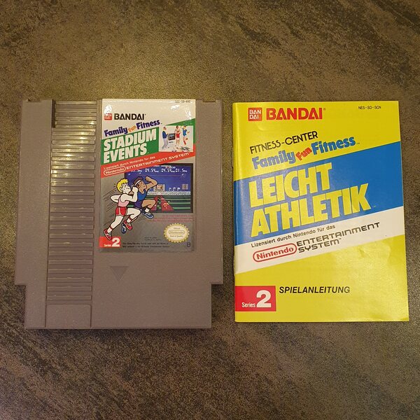 NES Family Fun Fitness: Stadium Events (LM)