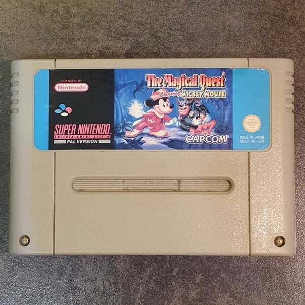 SNES The Magical Quest Starring Mickey Mouse (L)