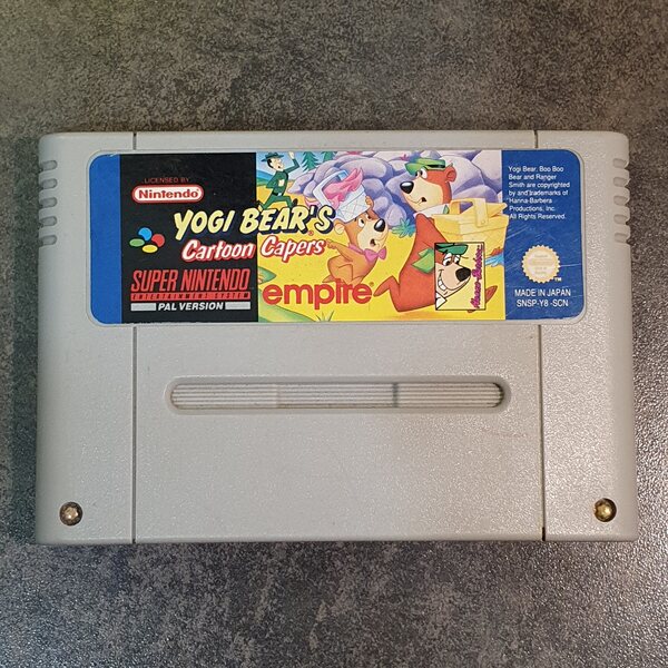 SNES Yogi Bear's Cartoon Capers (L)