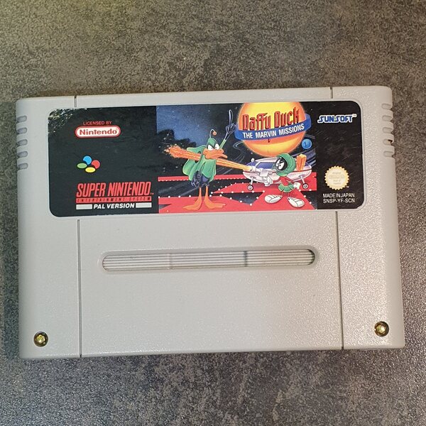 SNES Daffy Duck The Marvin Missions (L)