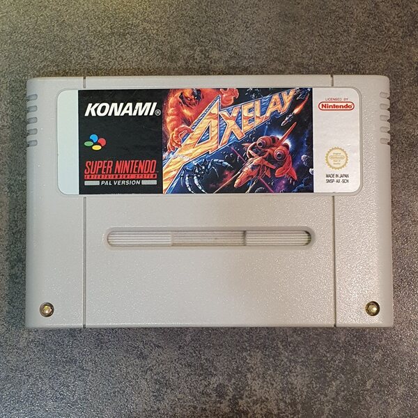 SNES Axelay (L)