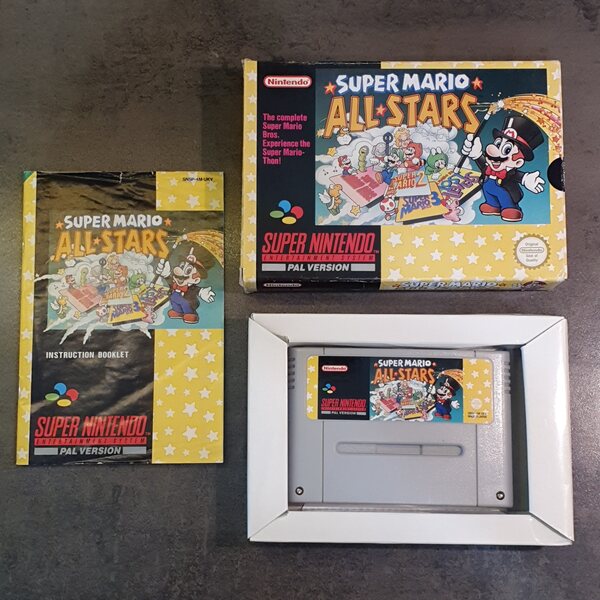 SNES Super Mario All Stars (CIB)