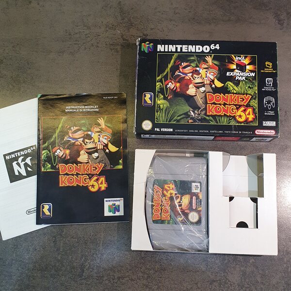 N64 Donkey Kong 64 (CIB)