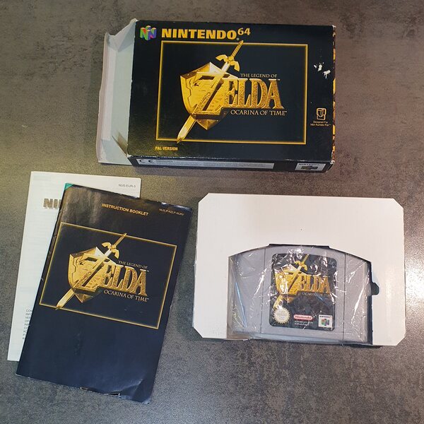 N64 The Legend of Zelda: Ocarina of Time (CIB)