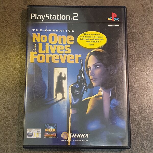 PS2 The Operative: No One Lives Forever (CIB)