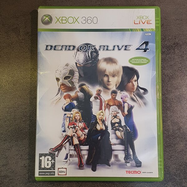 Xbox 360 Dead or Alive 4 (CIB)