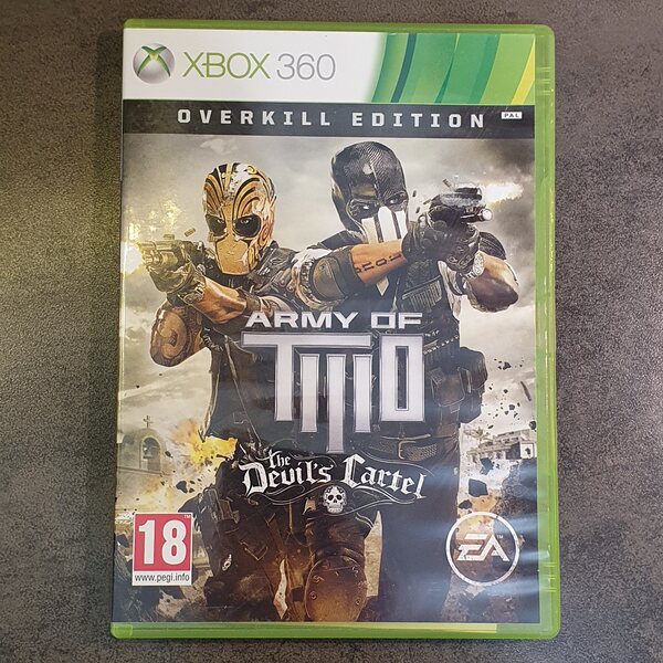 Xbox 360 Army of Two The Devil's Cartel [Overkill Edition] (CIB)