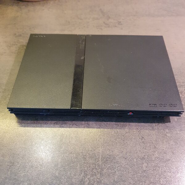 Playstation 2 Slim konsoli (L) (takuu 6kk)