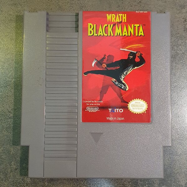 NES Wrath of the Black Manta (L)