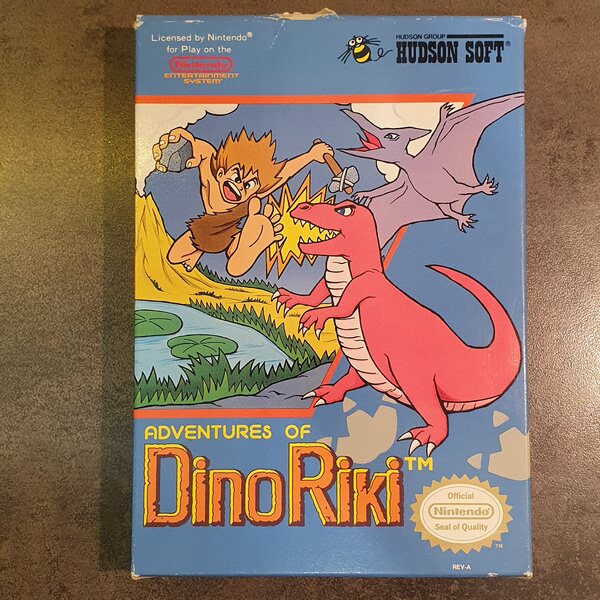 NES Adventures of Dino Riki (CIB)